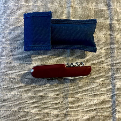 Old Spice collectible pocket knife used with case