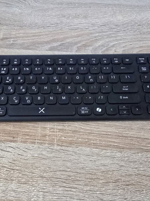 Turbo-X Office 8-in-1 ασύρματο πληκτρολόγιο σαν καινούργιο Bluetooth & 2.4GHz