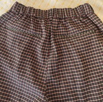 Pull&Bear checked trousers size M like new