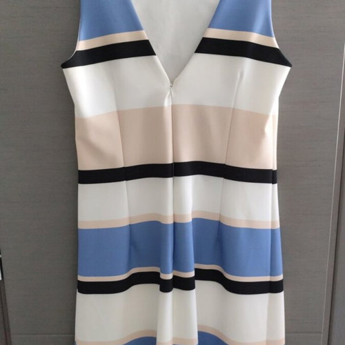 Billy Sabbado women's dress size S, beige and turquoise