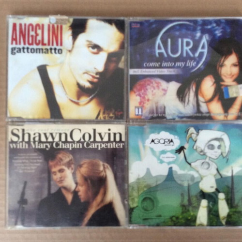 Set of 36 used CD singles Pop, Rock, Dance, Soul