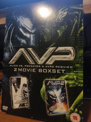 AvP Alien vs Predator 2 σετ филми употребявано, DVD