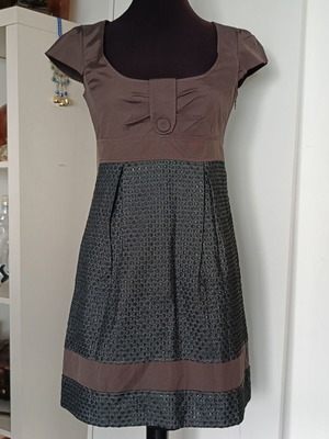 Ethic dress new, size S, gray and brown