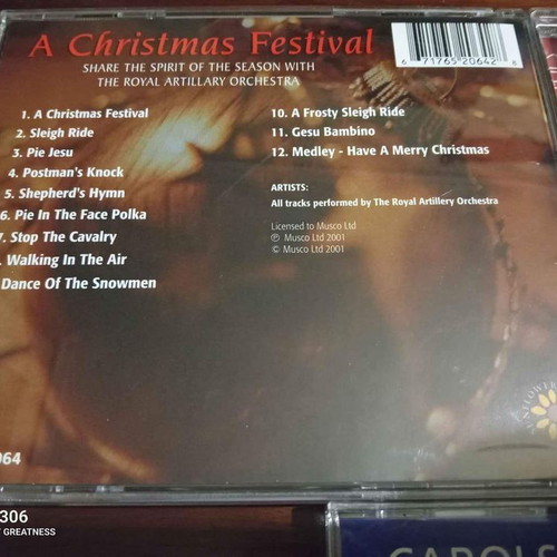 Christmas songs 3 CD set used