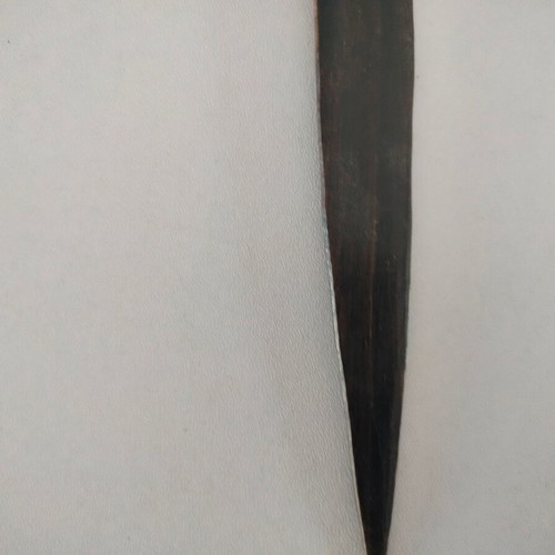 Ebony wood paper cutter used