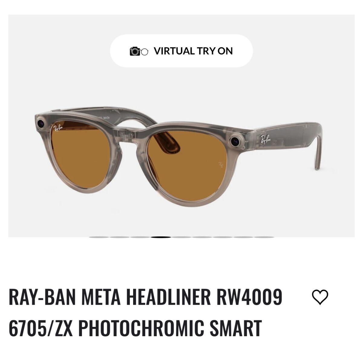 Ray-Ban Meta Headliner RW4009 6705ZX… - € 380,00 - Vendora.cy