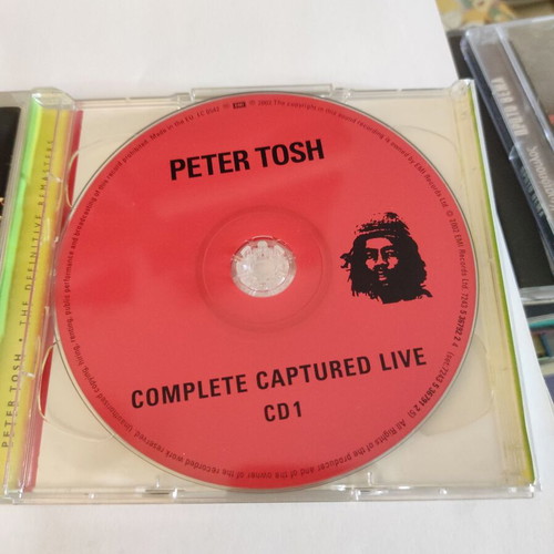 Peter Tosh Complete Captured Live 2xCD like new, reggae