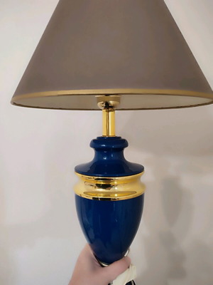 Επιτραπέζιο φωτιστικό vintage καινούργιο με αφαιρούμενο καπέλο