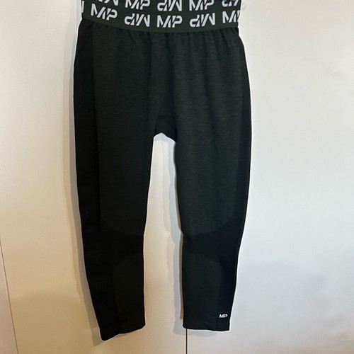My Protein MP women's leggings size S like new, grey/khaki