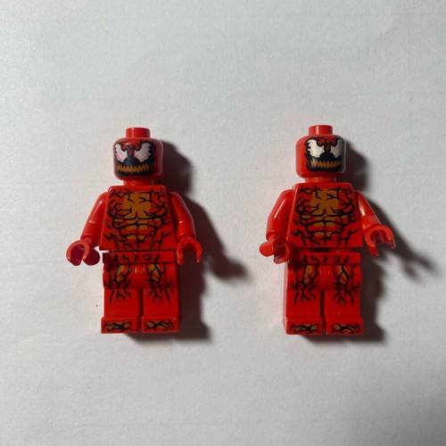 Lego Marvel Carnage Minifigure like new