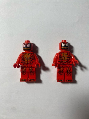 Lego Marvel Carnage Minifigure like new