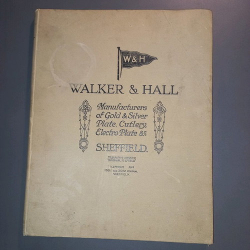 Walker and Hall silverware catalog used