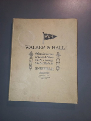 Walker and Hall silverware catalog used