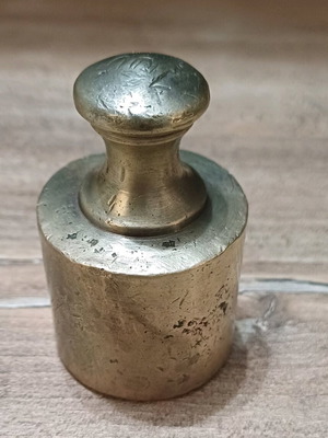 Bronze weight 100 dram used