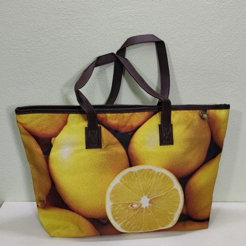 Tote shopping beach bag new with zipper pocket and reinforced bottom