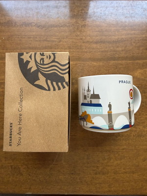 Starbucks Prague Cup like new with original box