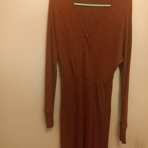 Dress very warm unused brown, one size