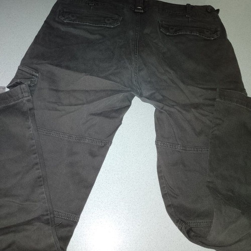 For sale, unworn Pringley cargo pants in dark olive // size 36. Price negotiable