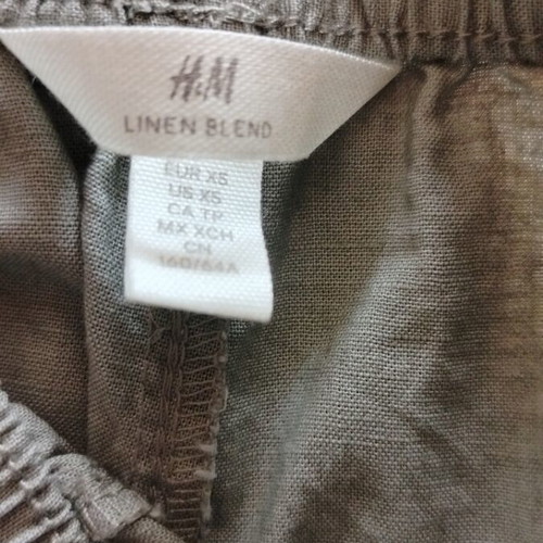 Set pants and top like new, H&M, size XS, green