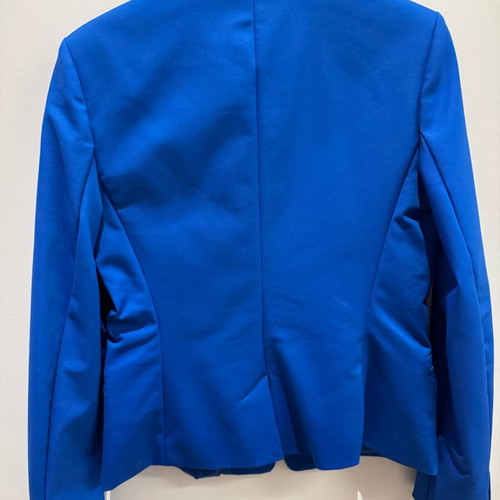 Mango blazer short royal blue new, size large