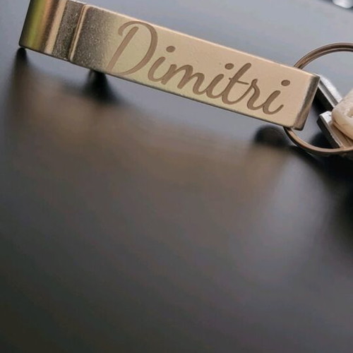 Keychain Bottle Opener with Name new