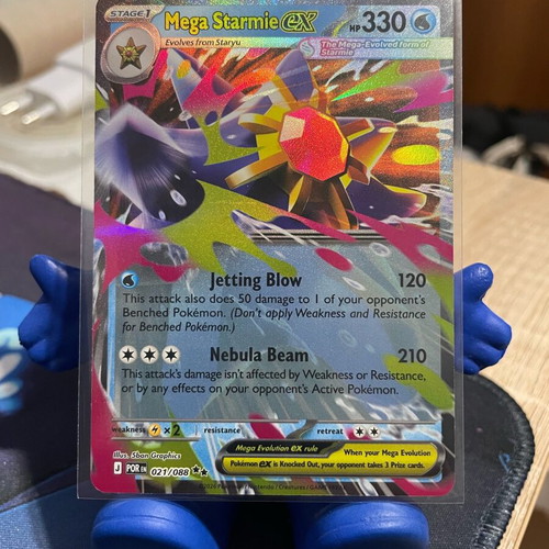 Pokemon Mega Starmie EX POR 021/088 like new