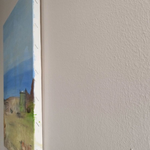 Canvas painting 35x50cm like new without frame