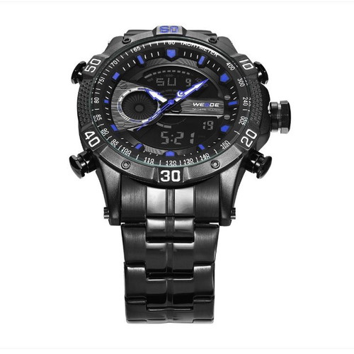 Weide men's watch like new, black and blue