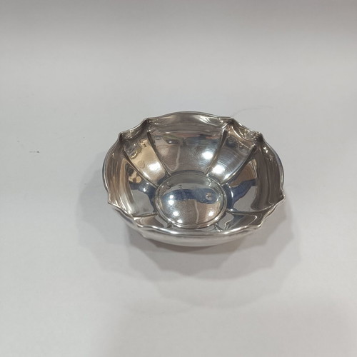 Handmade 925 Sterling Silver Vintage Wavy Bowl