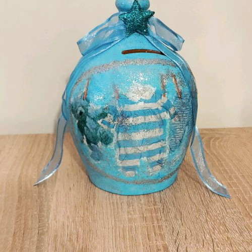 Ceramic piggy bank new for newborn boy gift