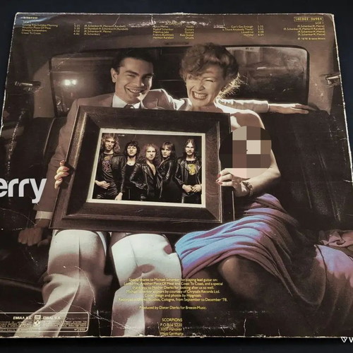 Scorpions Lovedrive vinyl used, metal