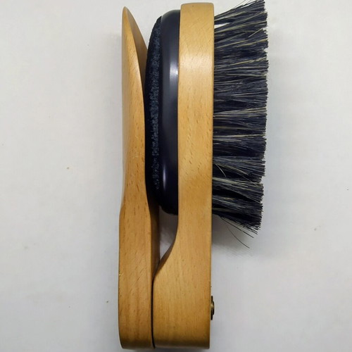 Marks & Spencer 3-in-1 wooden multifunctional brush for shoes, clothes and shoehorn