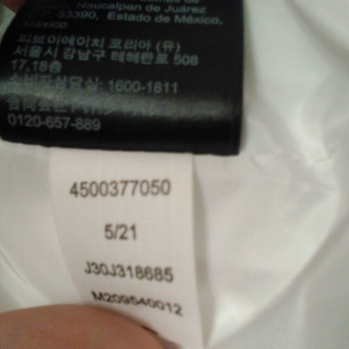 Calvin Klein sleeveless vest XL black and white like new