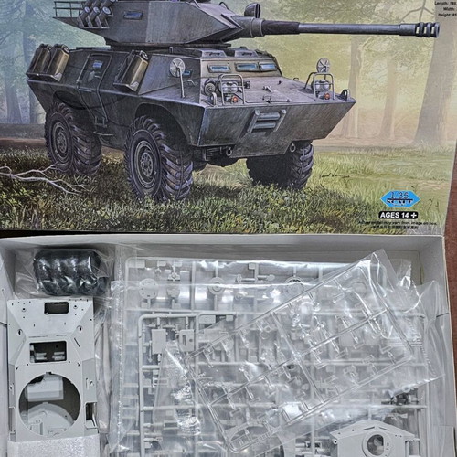 LAV-150 Commando AFV new static model with Cockerill 90mm gun