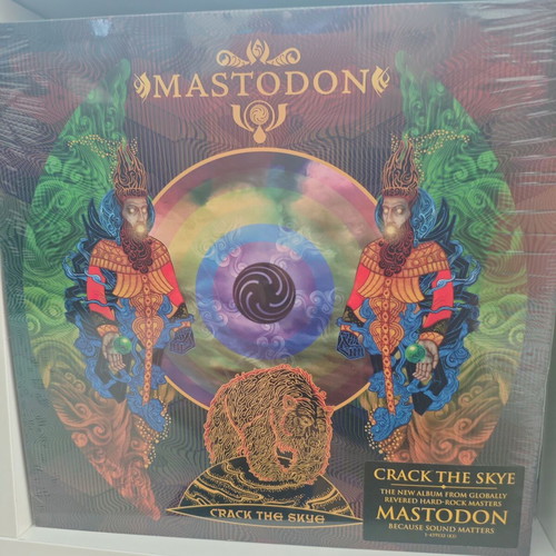 Mastodon Crack the Skye LP 2009 sealed metal album
