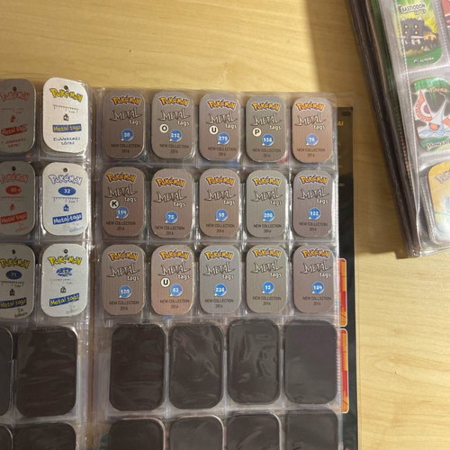 Pokemon collectible tags used, part 1, rare