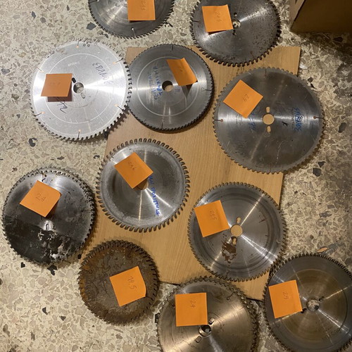 Circular saw blade 300mm used with widia teeth