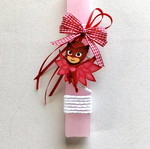 Owlet Easter candle handmade, new