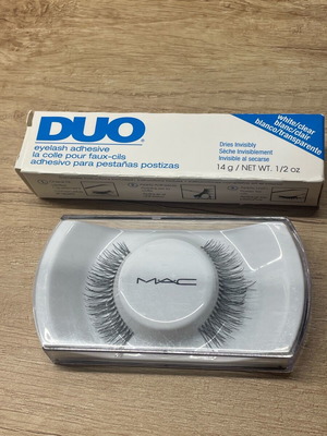 Mac false eyelashes and glue new