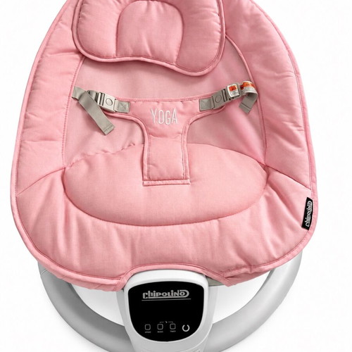 Chipolino Relax Baby Swing Yoga pink like new up to 9kg