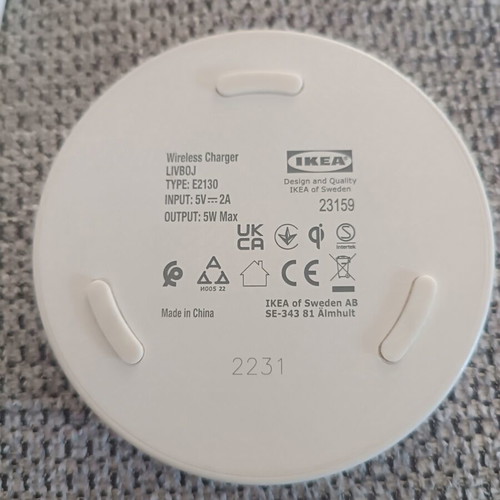 IKEA Wireless Charger like new
