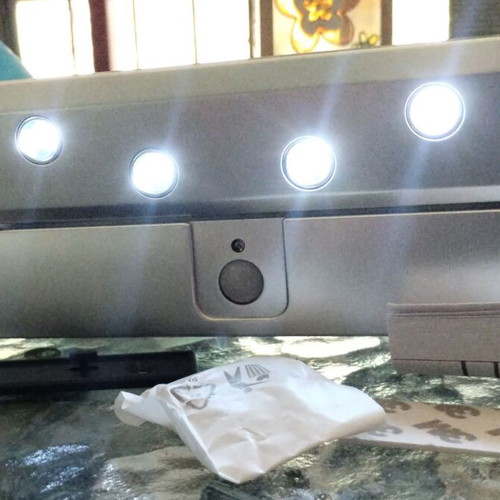 LIVARNO LED Sensor Light with 5 Cool White LEDs, new