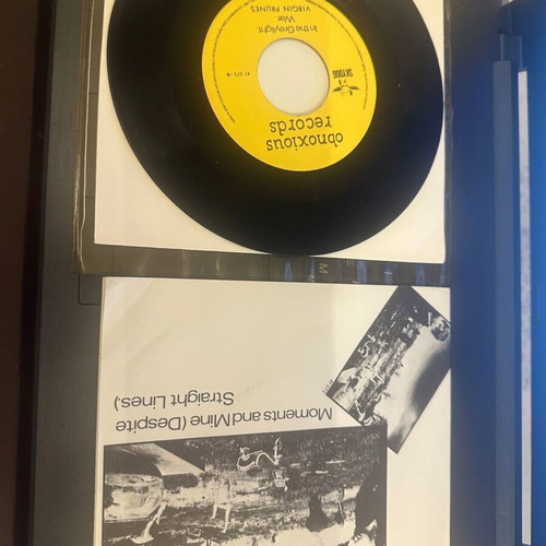 Virgin Prunes Moments And Mine 7inch bootleg like new, punk