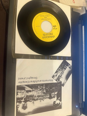 Virgin Prunes Moments And Mine 7inch bootleg like new, punk