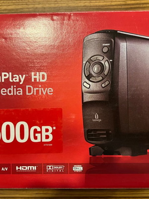 Iomega ScreenPlay HD 500GB new multimedia drive
