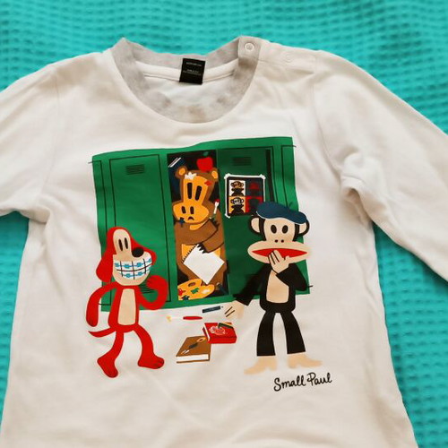 Paul Frank long sleeve T-shirts for 2-year-old boy, set of 2
