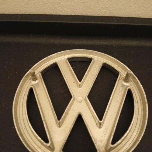 Volkswagen metal emblem used