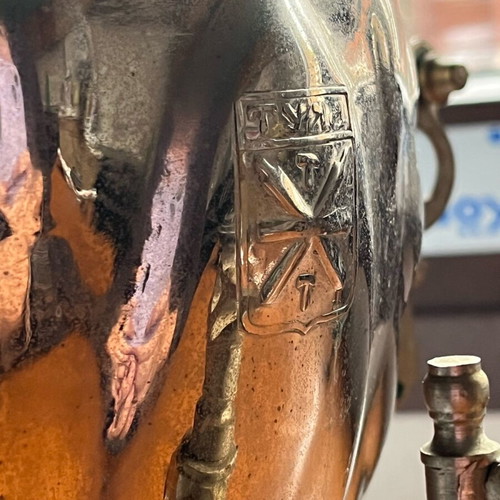 Samovar used, original Russian antique