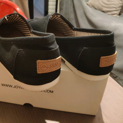 Espadrilles J&M black like new, size 44