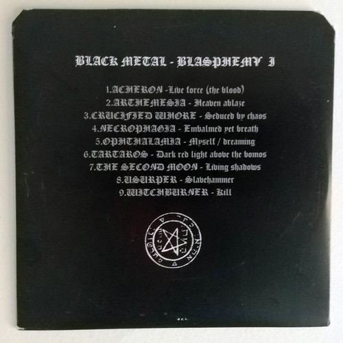 Metal CD pack used from 90s magazines, 9 discs